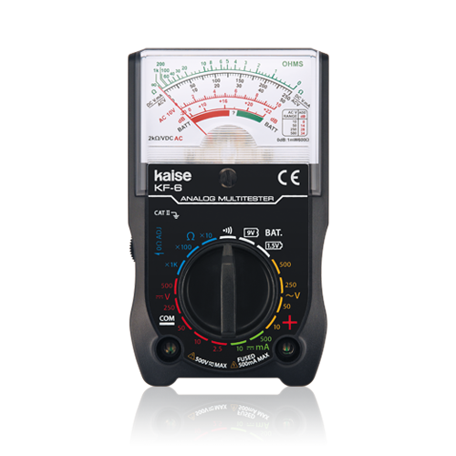 KF-6 アナログマルチテスター｜カイセ株式会社｜自動車整備用計測器・テスター｜ネット通販